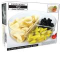 Euro Ware 3-compartment Glass Serving Dish