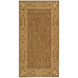 Low Price Safavieh Indoor/ Outdoor Summer Brown/ Natural Rug (2'7 x 5')