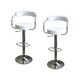 Axis Adjustable Chrome Barstools (Set of 2)