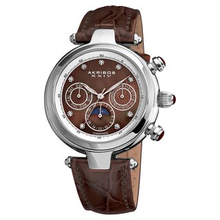 Akribos XXIV Unisex Classique Diamond Automatic Watch