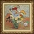 Vincent van Gogh 'Roses and Anemones' Framed Art Print