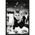 'Audrey Hepburn - Breakfast at Tiffany's' Framed Textured Art