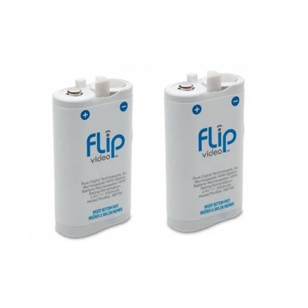 Flip Video ABT1W Digital Camcorder Battery (Pack of Two)