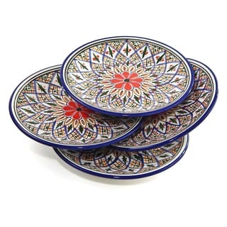 Set of 4 Tabarka 8-inch Side Plate (Tunisia)