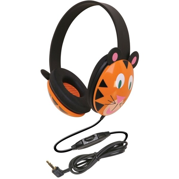 Califone Kids Stereo/Pc Headph Tiger Pc 3.5Mm Via Ergoguys
