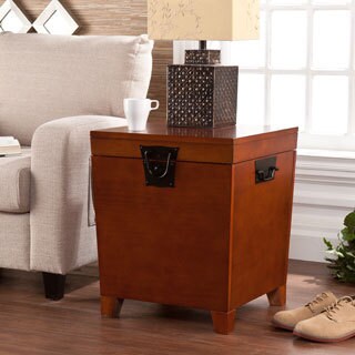Pyramid Trunk End Table