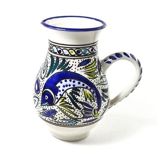Aqua Fish Large Pitcher (Tunisia)