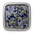 11-inch Aqua Fish Square Platter (Tunesia)