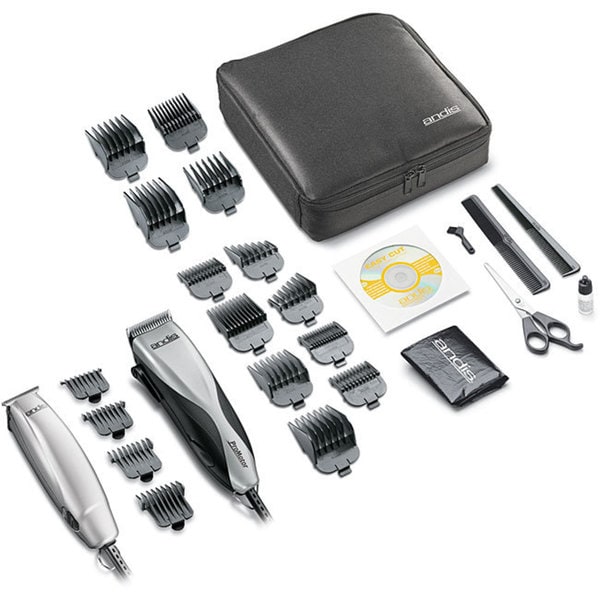 Andis Promotor + Hair Clipper And Trimmer Combo 27 Piece Kit 29115 ...