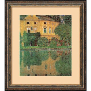 Gustav Klimt 'Schloss Kammer Sull Attersee' Framed Art Print