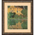 Gustav Klimt 'Schloss Kammer Sull Attersee' Framed Art Print