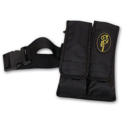 Paintball 2-pocket Black Pod Pouch with Tubes and Belt-Image