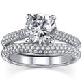 18k Gold 2 1/2ct TDW Diamond Wedding Ring Set (I, I1)