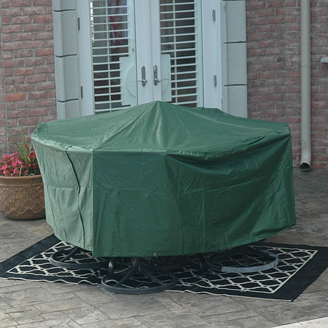 Premium Round Table Outdoor Furniture Cover - 12105531 - Overstock.com