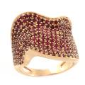14k Rose Gold Ruby Ring