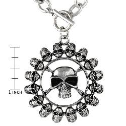 Skull Roulette Necklace