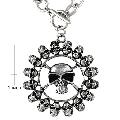 Skull Roulette Necklace