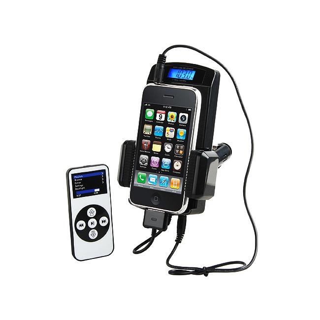 iPod/ iPhone 4 in 1 FM Transmitter/ Remote