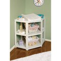 Badger Basket White Diaper Corner Changing Table