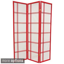 (^ ^)// Wood and Paper Special Double Cross 6-foot Room Divider (China)