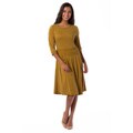 AtoZ Women's Boat-neck Dress