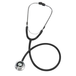 Mabis Nurse Mates Adult Black TimeScope Stethoscope
