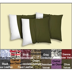 @@@ >  Decorative Pillow Covers (Set of 3)