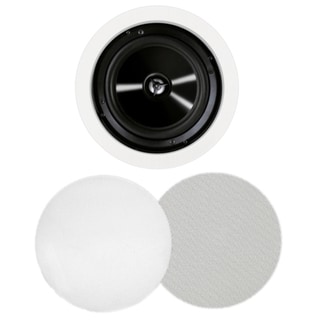BIC America MSR-PRO6 125 W RMS Speaker - 2-way - 2 Pack - White