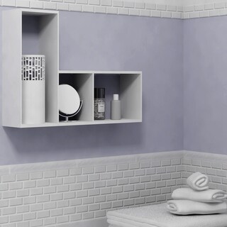 SomerTile 11.75x11.75-in Victorian Subway 1x2-in White Porcelain Mosaic Tile (Pack of 10)