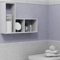 SomerTile 11.75x11.75-in Victorian Subway 1x2-in White Porcelain Mosaic Tile (Pack of 10)