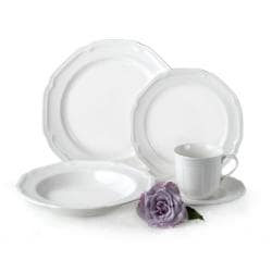 Mikasa Antique White 5-piece Dinnerware Set