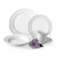 Ridge china Mikasa Antique White 5-piece Dinnerware Set