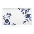 Convenient hint on rectangular plates dinnerware Mikasa Indigo Bloom Rectangular Plate
