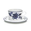 Best resources on Saucer porcelain Mikasa Indigo Bloom Cappuccino Cup and Saucer