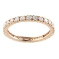 14k Rose Gold 1ct TDW Diamond Eternity Band (H-I, I2-I3)
