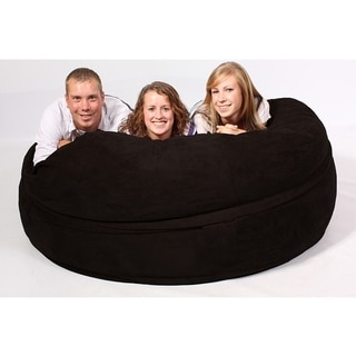 FufSack Black Sofa Sleeper Lounge Chair