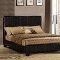 TRIBECCA HOME Tuscany Villa Full-Sized Espresso Upholstered Bed