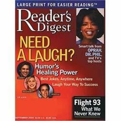 Reader\u0026#39;s Digest [Large Print], 10 issues for 1 year(s) - 12222006 ...