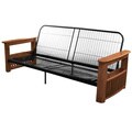 Columbus Queen Storage Arm Futon Frame