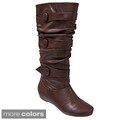 Journee Collection Women's 'Bamboo' Slouchy Boots