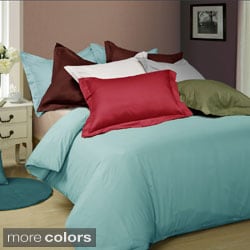 Egyptian Cotton 600 Thread Count Oversized 3-piece Duvet Cover Set