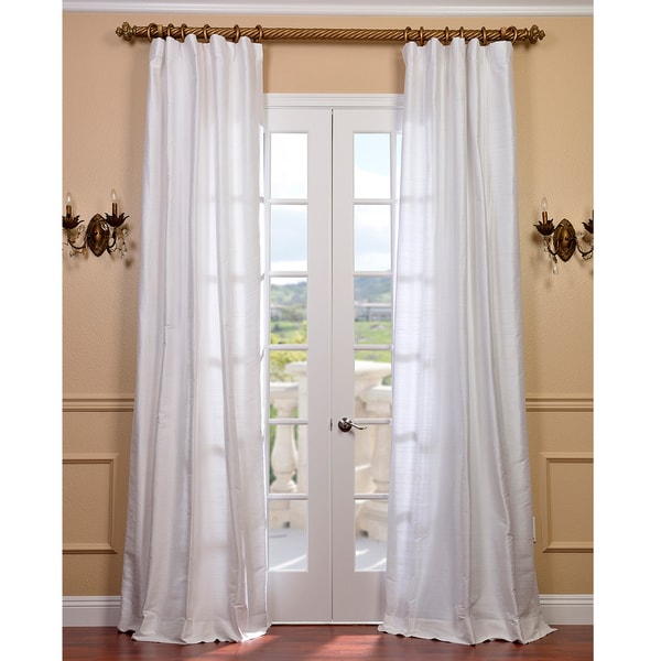 White Frilly Shower Curtain Beige Curtain Panels