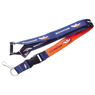 Denver Broncos Lanyard Keychain/ ID Holder