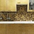 SomerTile 12x12-in Handmade London Boulevard Mosaic Tile (Pack of 5)