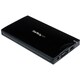 StarTech.com 2.5in Black eSATA USB External Hard Drive Enclosure for 