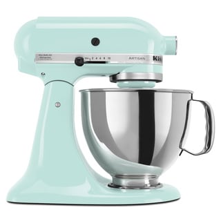 (^ ^)// KitchenAid KSM150PSIC Ice 5-quart Artisan Tilt-Head Stand Mixer