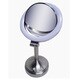 Zadro SLV410 10x-1x Dimmable Sunlight Makeup Vanity Mirror