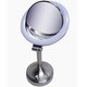 Zadro SLV410 10x-1x Dimmable Sunlight Makeup Vanity Mirror