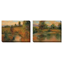 Buy Online Caroline Ashton 'Incandescence' Oversized Canvas Art Set