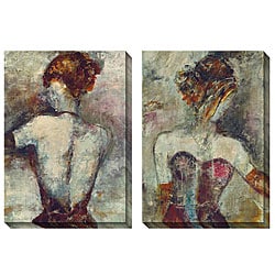 Cheap Jane Bellows 'Girl with Pearl Earing' Oversized Canvas Art Set